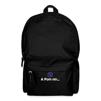 A Pom n-i-n... - Rucksack - Schwarz - Vorne