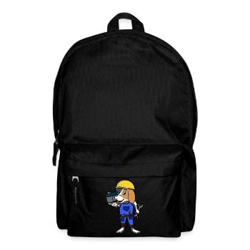 Handwerk Handwerker Baustelle Berufe Job Arbeit - Rucksack - Schwarz - Vorne