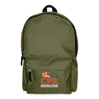 Zertifizierter Hlw-ausbilder - Rucksack - Olivgrün - Vorne