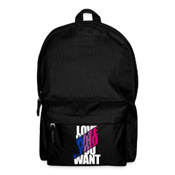 LGBT Rainbow Gay Pride Homo Lesbian Gay - Backpack - black - Front