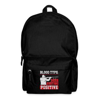 Buck Deer Hunting Hunter Blood - Backpack - black - Front