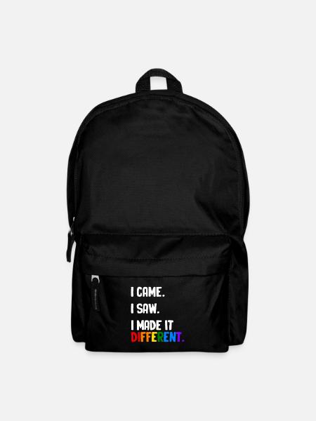 Autist Autismus Autism Awareness Day Asperger Kind - Rucksack - Schwarz