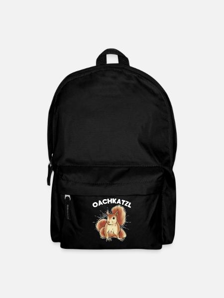 Eichhörnchen, niedlicher Eichhörnchen-Liebhaber, - Rucksack - Schwarz