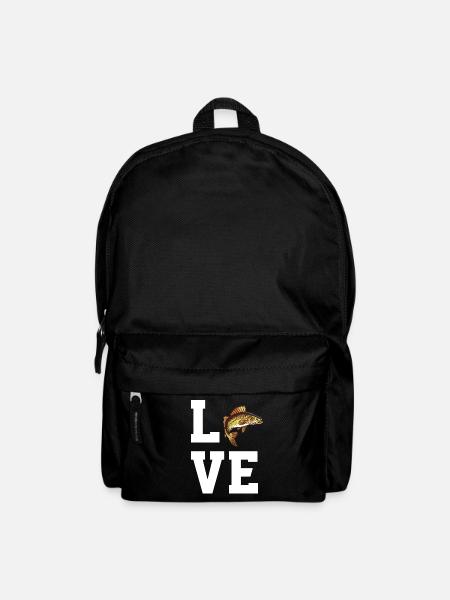 Liebe Zander - Rucksack - Schwarz