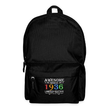 1936 - Jahrgang 1936 - Fantastisch seit 1936 - Rucksack - Schwarz - Vorne