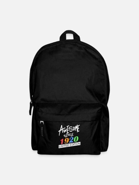1920 - Jahrgang 1920 - Fantastisch seit 1920 - Rucksack - Schwarz