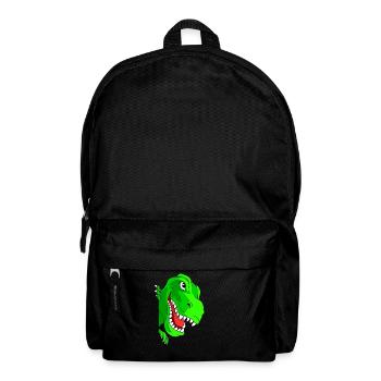 Dinosaur Tyrannosaurus Boys Girl Gift - Backpack - black - Front