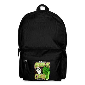 Celery, funny saying I'm-Not-Afraid-Of-Celery - Backpack - black - Front