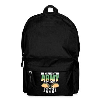 Funny board game sports humor for a - Backpack - black - Front