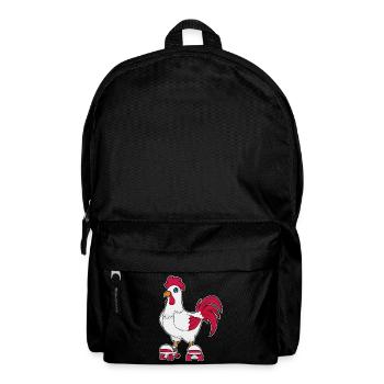 Hahn Rollschuhfahren Rollschuhe - Rucksack - Schwarz - Vorne