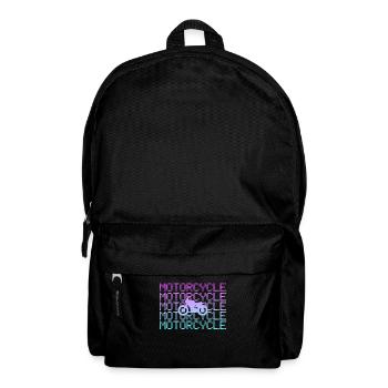 Motorcycling - Backpack - black - Front