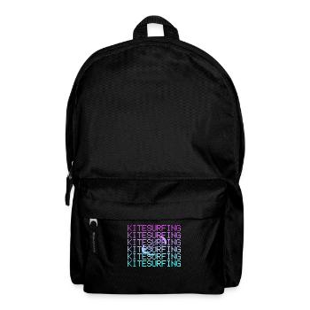 kitesurfing - Rucksack - Schwarz - Vorne