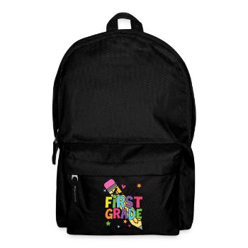 Bonjour Première année Rainbow Girls Boys Équipe d’enseignants - Sac à dos - noir - Devant