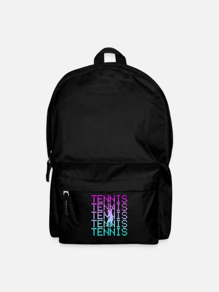 Tennis - Rucksack - Schwarz