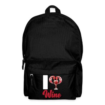 Sommelier Wine Drinking Tasting - Rucksack - Schwarz - Vorne
