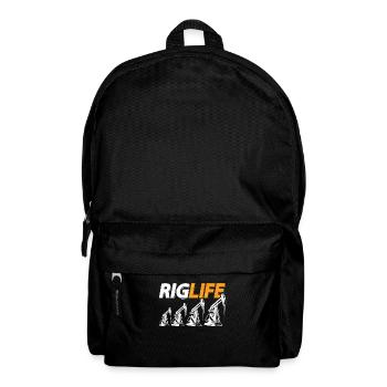 Oilfield Worker Rig Life Oil Rig Workers Raufbold - Rucksack - Schwarz - Vorne