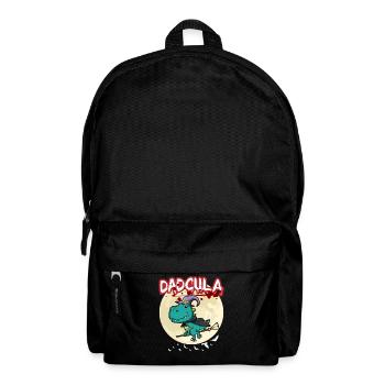 Dadcula Dracula Vampire Papa Drôle Fête d’Halloween - Sac à dos - noir - Devant