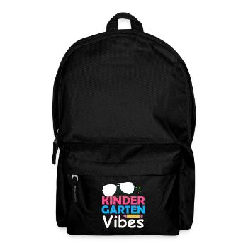 Groovy Hello Kindergarten Vibes Professeur rétro - Sac à dos - noir - Devant