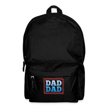Papa Papa Sayings Daddy Father Father Day - Backpack - black - Front