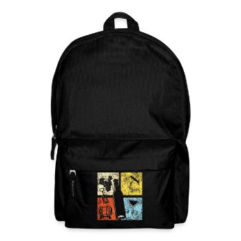 Sommelier Wine Drinking Tasting - Rucksack - Schwarz - Vorne
