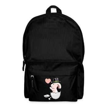 Easter Balloon EggShell Easter Rabbit - Backpack - black - Front