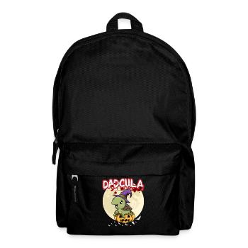 Dadcula Dracula Vampire Papa Drôle Fête d’Halloween - Sac à dos - noir - Devant