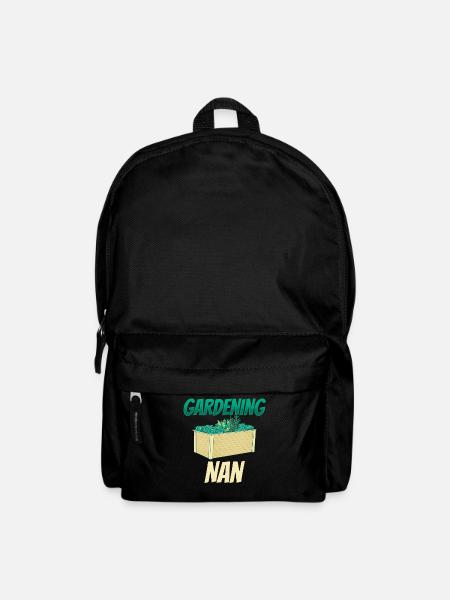 Gartenarbeit Großmutter Garten Oma Gärtnerin - Rucksack - Schwarz