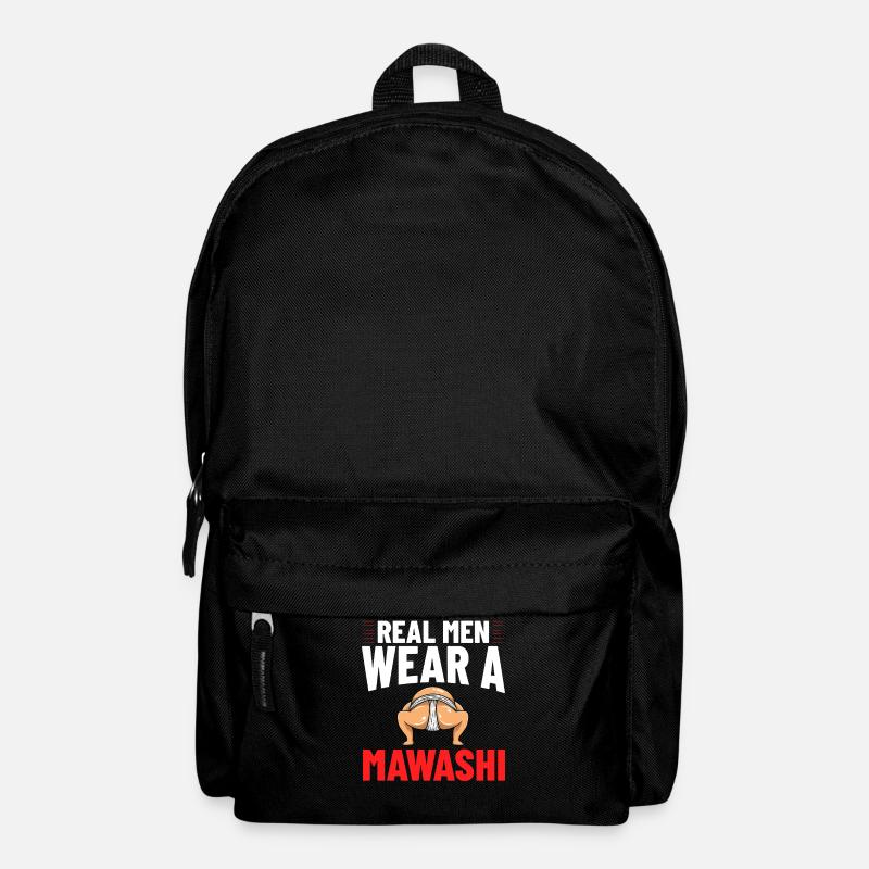 Sumo Ringen Ringkamp Ringersport Mawashi - Rucksack - Schwarz