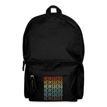 Heinsberg Stadt Retro Vintage - Rucksack - Schwarz - Vorne