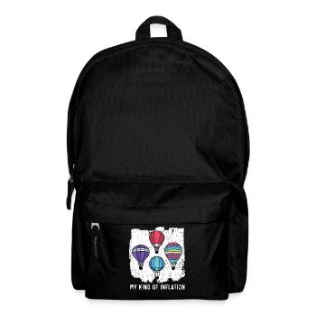 Mon genre d’amateurs de montgolfières gonflables - Sac à dos - noir - Devant