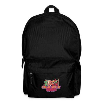 Scary halloween pumpkin witches zombie ghosts - Backpack - black - Front
