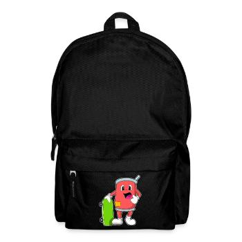 Dose Skater Skateboard - Rucksack - Schwarz - Vorne