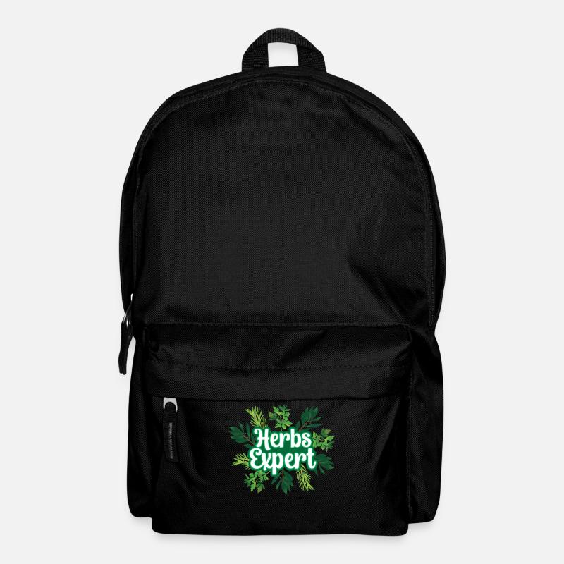 Kräuterexperte Kräuter Kraut Kräutergarten - Rucksack - Schwarz