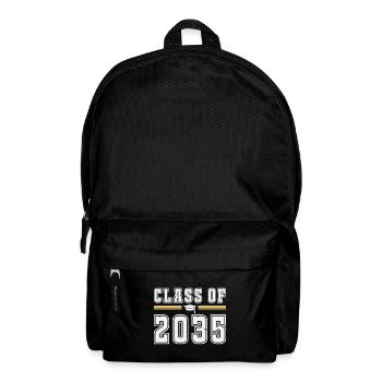 Class Of 2035 First Day Of School Grow With Me - Backpack - black - Front