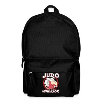 Judo Guerrier Judoka Arts Martiaux Arts Martiaux Hobby - Sac à dos - noir - Devant