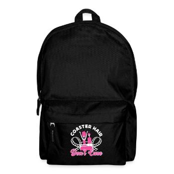 Roller Coaster Girl Coaster Hair - Backpack - black - Front