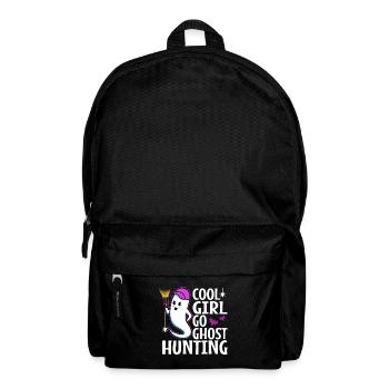 Cool girls go ghost hunting - Rucksack - Schwarz - Vorne