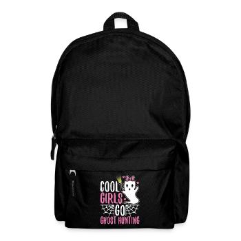 Cool girls go ghost hunting - Rucksack - Schwarz - Vorne