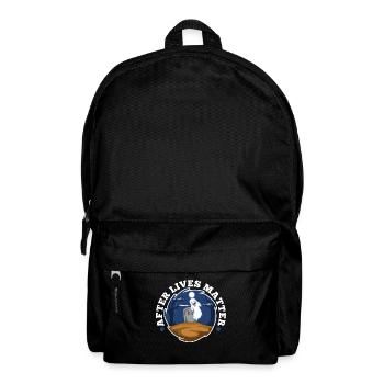 After Lives Matter - Rucksack - Schwarz - Vorne