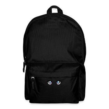 Gay Pride Anime Eyes Rainbow Gay Flag LGBT L - Backpack - black - Front