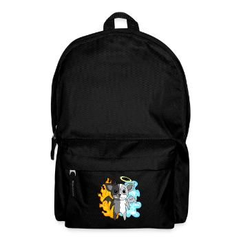 Dog Terrier - Ange et Diable - Sac à dos - noir - Devant