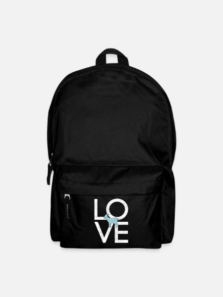 Ziege - Rucksack - Schwarz
