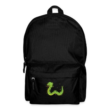 Snake Zodiac Sign Reptile Animal Zoo - Backpack - black - Front