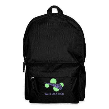 Waiting I See A Shell Collecting Shells - Backpack - black - Front