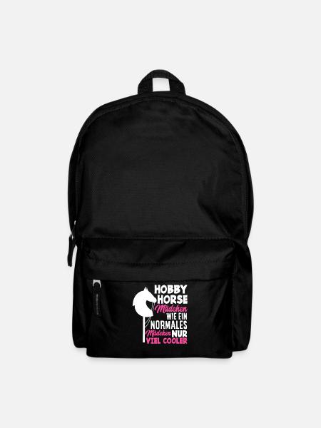 Hobby Horse Hobby Horsing Mädchen - Rucksack - Schwarz