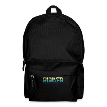 Running Runner Half Marathon Retro - Backpack - black - Front