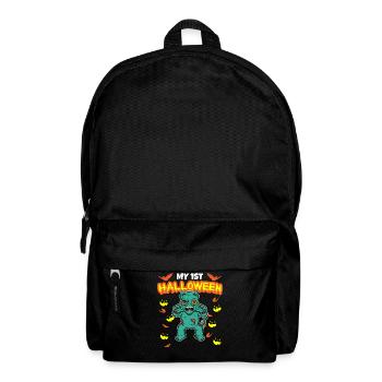 My First Halloween Scary Hallow's Eve Birthday - Backpack - black - Front