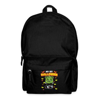 My First Halloween Scary Hallow's Eve Birthday - Backpack - black - Front