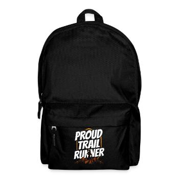 Proud Trail Runner Trail Run Running Race - Backpack - black - Front