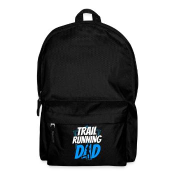 Trail Running Dad Trail Run Runner Race - Backpack - black - Front